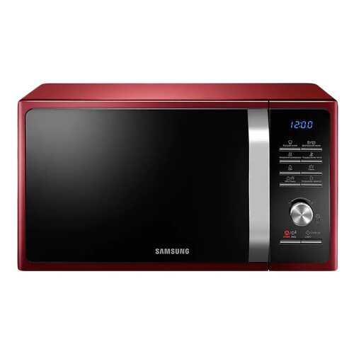 Микроволновая печь с грилем Samsung MG23F301TQR/BW red/black в Медиа Маркт