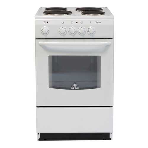 Электрическая плита DeLuxe 5004.12 Э White в Медиа Маркт