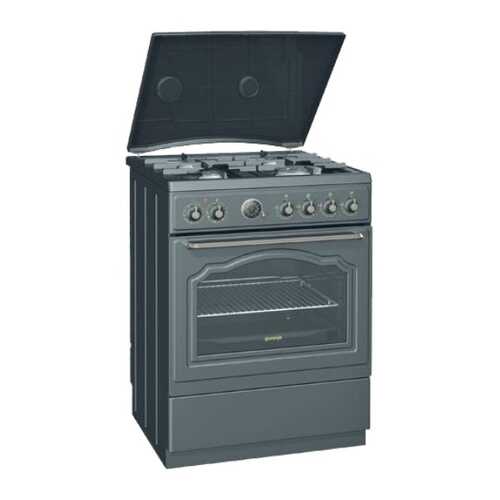 Комбинированная плита Gorenje K6121XF Grey в Медиа Маркт
