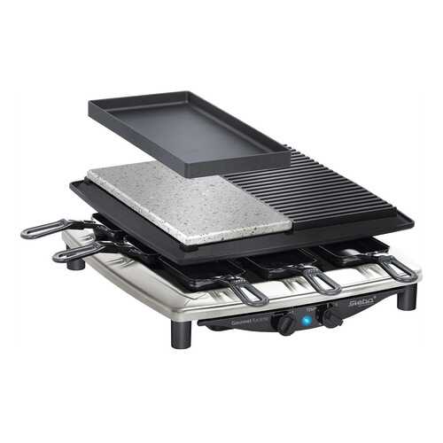 Раклетница Steba RC 4 Plus Delux Chrom в Медиа Маркт