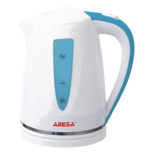 Чайник электрический Aresa AR-3402 Blue/White в Медиа Маркт