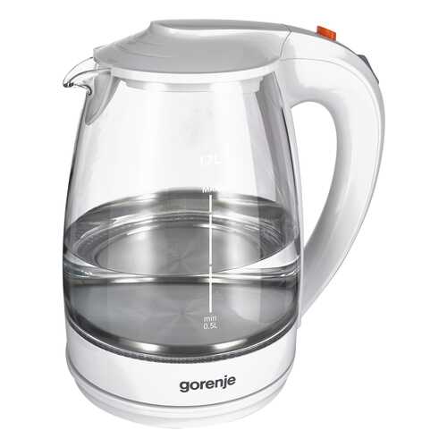 Чайник электрический Gorenje K17GWII White/Silver в Медиа Маркт
