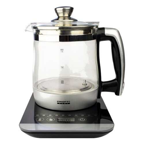 Чайник электрический Proffi PH8906 Silver/Black в Медиа Маркт