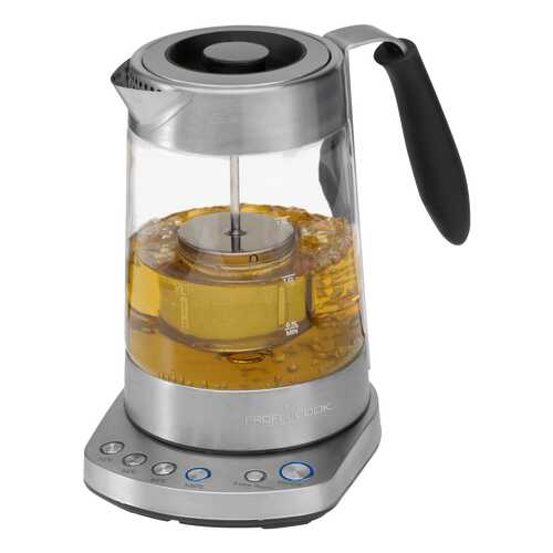 Чайник электрический Profi Cook PC-WKS 1020G Silver в Медиа Маркт