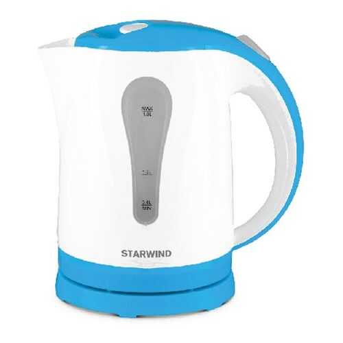 Чайник электрический Starwind SKP1217 White/Blue в Медиа Маркт
