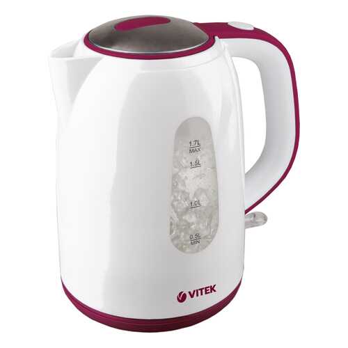 Чайник электрический Vitek VT-7006 White/Red в Медиа Маркт