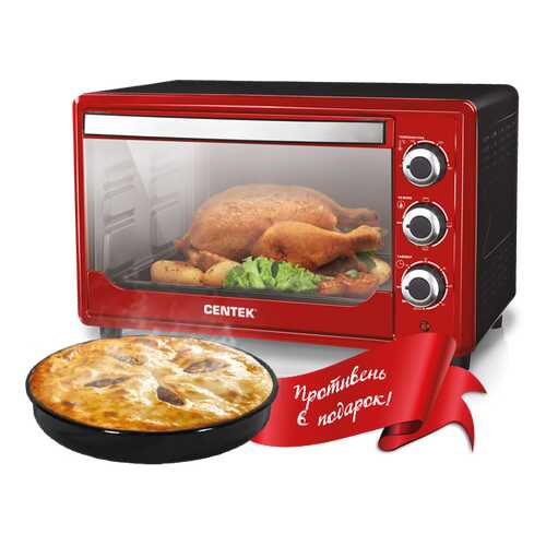 Мини-печь Centek CT-1530 36 Red Promo в Медиа Маркт