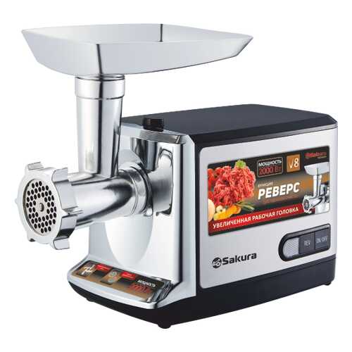 Электромясорубка Sakura SA-6419BK PREMIUM в Медиа Маркт