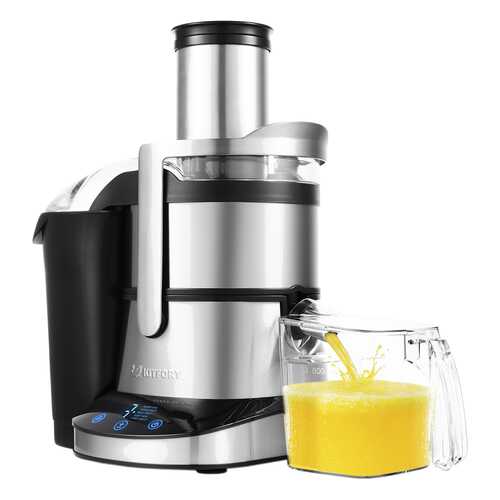 Соковыжималка центробежная Kitfort КТ-1112 silver/black в Медиа Маркт