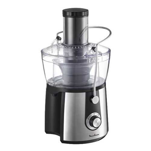 Соковыжималка центробежная Moulinex JU550D10 black/silver в Медиа Маркт
