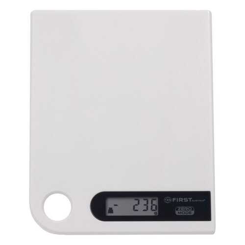 Весы кухонные First FA-6401-1 White в Медиа Маркт