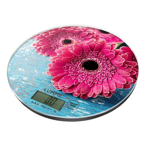 Весы кухонные LUMME LU-1341 Pink Gerbera в Медиа Маркт