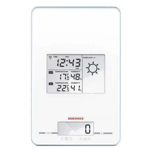 Весы кухонные Soehnle Page Meteo Center White в Медиа Маркт