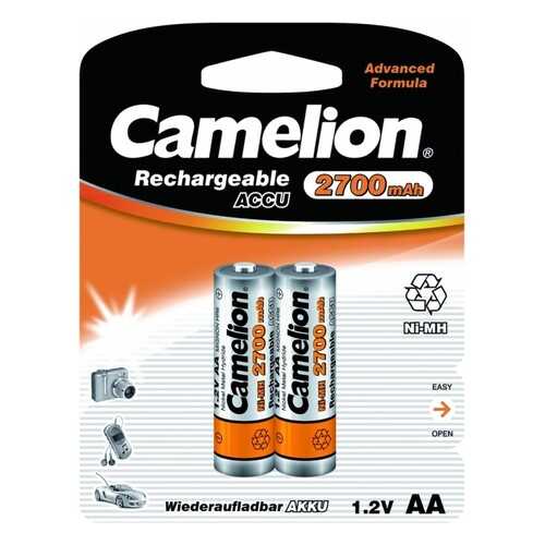 Аккумуляторная батарея Camelion AA-2700mAh Ni-Mh BL-2 в Медиа Маркт