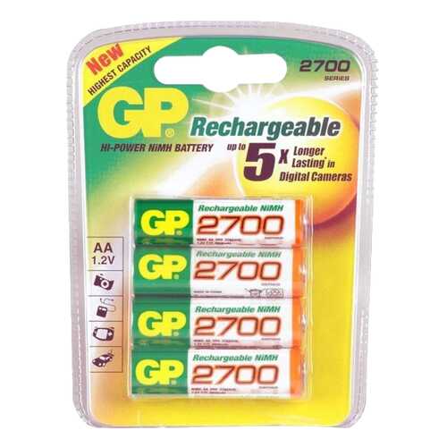 Аккумуляторная батарея GP Batteries 270AAHC-UC4 4 шт в Медиа Маркт