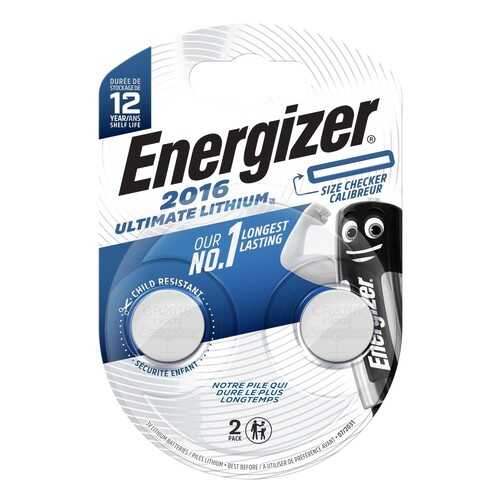 Батарея Energizer Ultimate Lithium CR2016 BP2 (E301319500) в Медиа Маркт