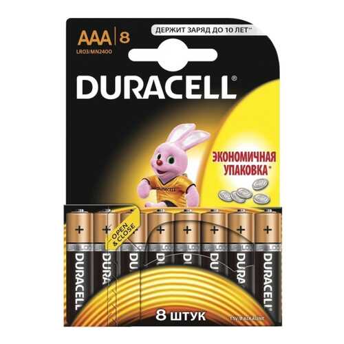 Батарейка Duracell Basic LR03/MN2400 8 шт в Медиа Маркт
