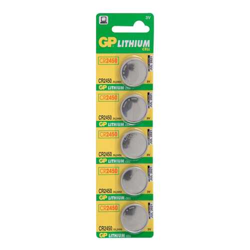 Батарейка GP Batteries CR-BC5 CR2450 5 шт в Медиа Маркт
