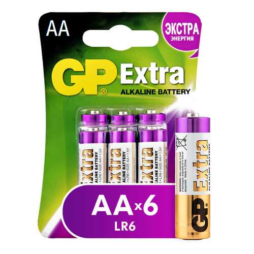 Батарейка GP Batteries Extra AA (15AX) 6 шт в Медиа Маркт