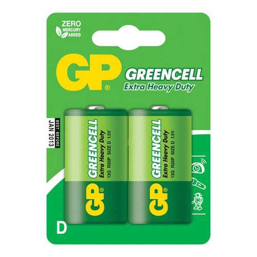 Батарейка GP Greencell D R20-2P 13G-2SB2 2 шт в Медиа Маркт