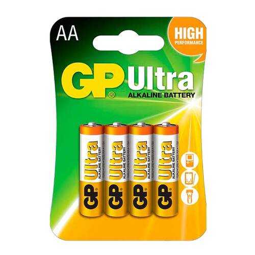 Батарейка GP Ultra Alkaline 24AUDM3(GL)-(2)CR4 4 шт в Медиа Маркт