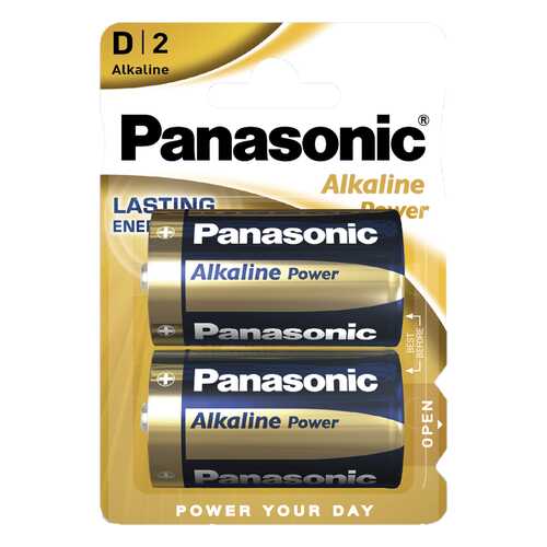 Батарейка Panasonic Alkaline Power LR20REB/2BP 2 шт в Медиа Маркт