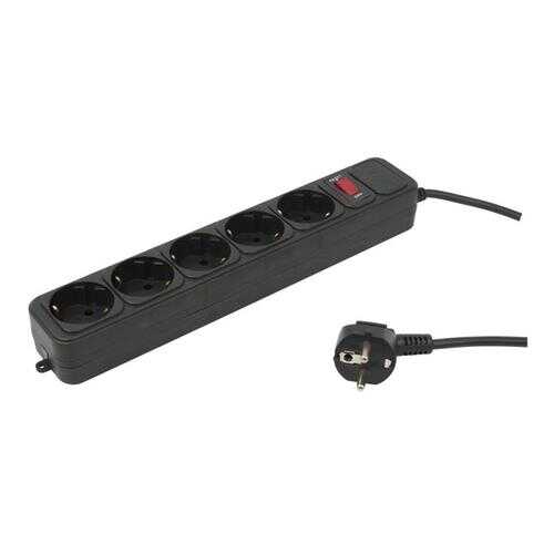 Сетевой фильтр PC PET AP01006-1,8-B, 5 розеток, 1,8 м, Black в Медиа Маркт