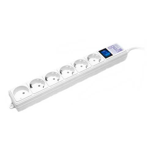 Сетевой фильтр Power Cube SPG-16B, 6 розеток, 1,9 м, White в Медиа Маркт