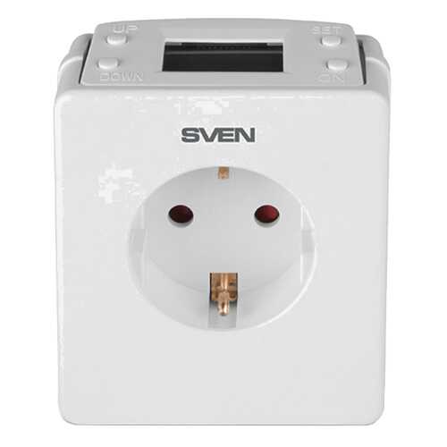 Сетевой фильтр Sven RN-16D, 1 розетка, White в Медиа Маркт
