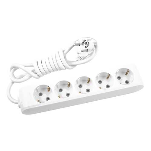 Удлинитель Panasonic X-TENDIA WLTB0455-2WH-RES, 5 розеток, 5 м, White в Медиа Маркт