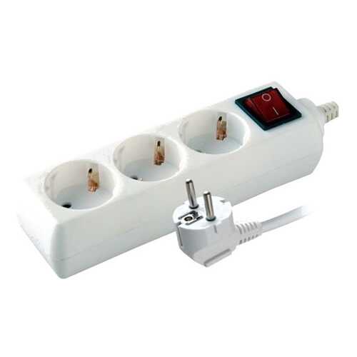 Удлинитель Volsten S 3x5-ZDV, 3 розетки, 5 м, White в Медиа Маркт