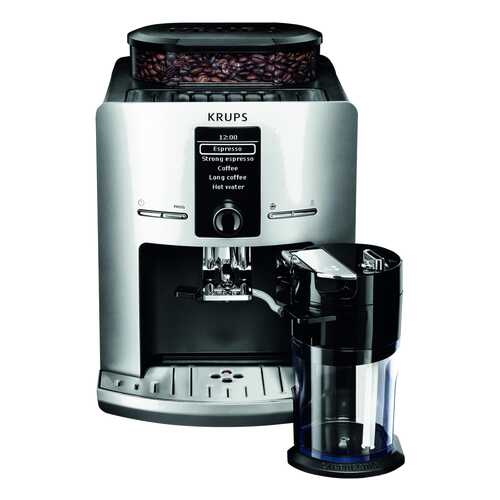 Кофемашина автоматическая Krups Latt' Express EA829E10 Silver в Медиа Маркт