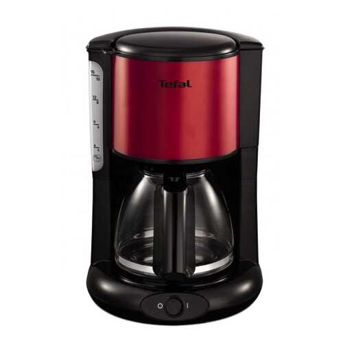 Кофеварка капельного типа Tefal Confidence CM361E Red/Black в Медиа Маркт