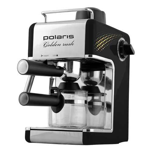 Рожковая кофеварка Polaris PCM 4006A Golden Rush Black в Медиа Маркт