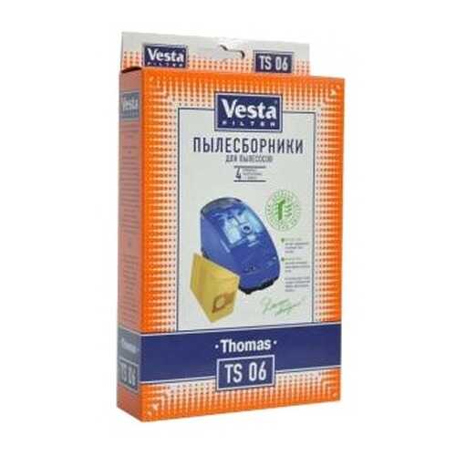 Комплект пылесборников для пылесоса Vesta filter TS 06 (4 шт + фильтр) в Медиа Маркт