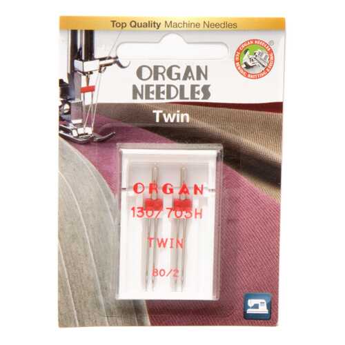 Иглы Organ двойные 2-80/2 Blister в Медиа Маркт