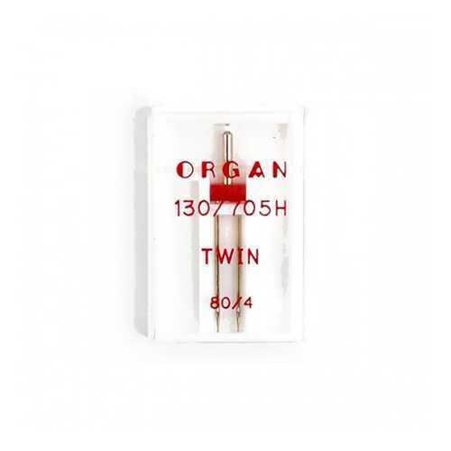 Иглы Organ двойные №80/4 для БШМ упак,1 игла в Медиа Маркт
