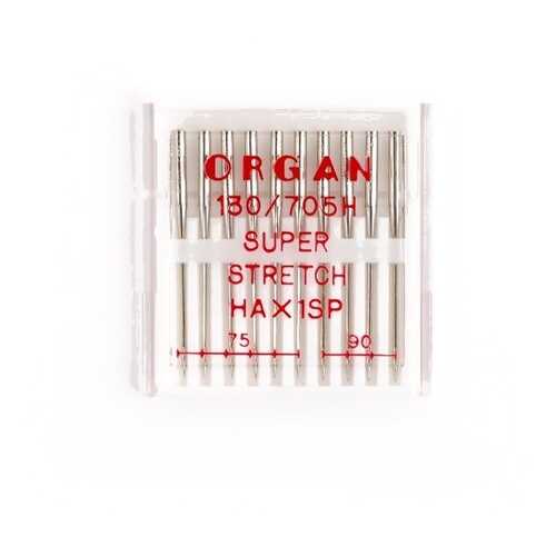 Иглы Organ супер стрейч №75-90 для БШМ упак,10 игл в Медиа Маркт