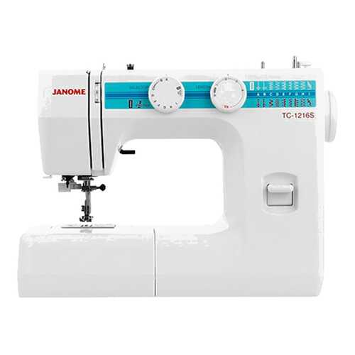 Швейная машина Janome TC-1216S Белый в Медиа Маркт