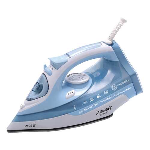 Утюг Atlanta ATH-5544 Blue в Медиа Маркт