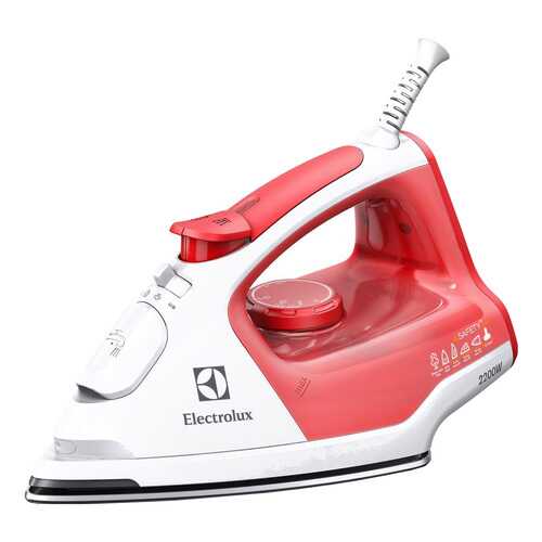 Утюг Electrolux 3 Safety Plus EDB5210 White/Red в Медиа Маркт