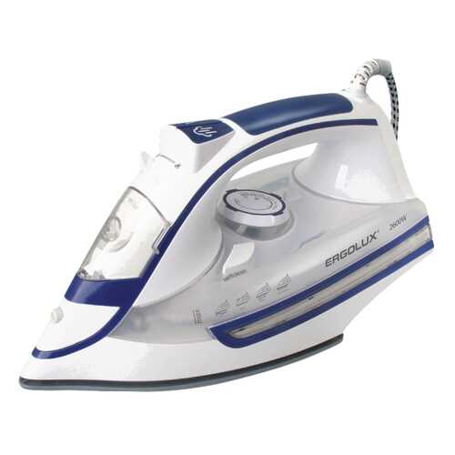 Утюг Ergolux ELX-SI03-C35 White/Grey/Blue в Медиа Маркт