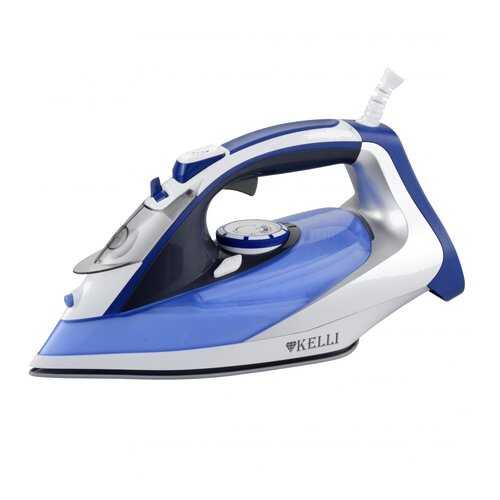 Утюг KELLI KL-1638 White/Blue в Медиа Маркт