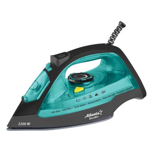 Утюг с пароувлажнением Atlanta ATH-5539 (blue) в Медиа Маркт