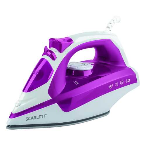 Утюг Scarlett SC-SI30K25 White/Pink/Grey в Медиа Маркт