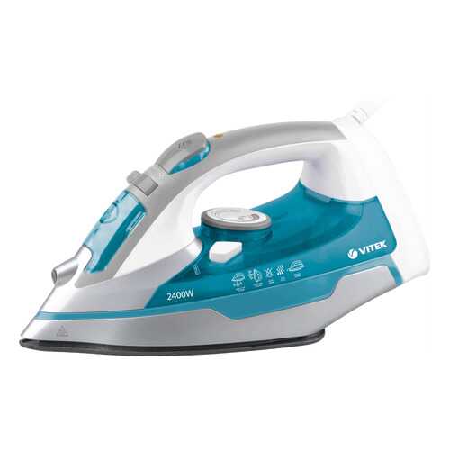 Утюг VITEK VT-1258 White/Cyan в Медиа Маркт