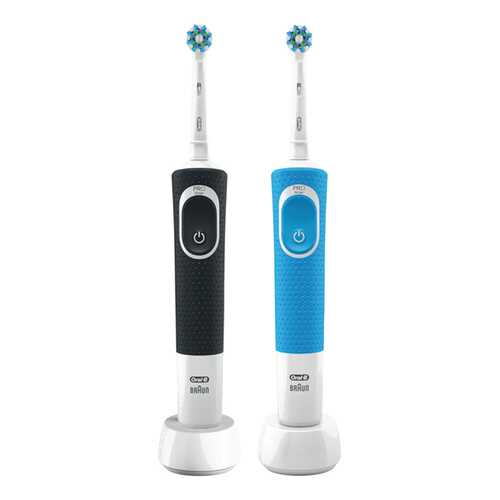 Электрическая зубная щетка Braun Oral-B D100.413.1 CrossAction 1+1 в Медиа Маркт