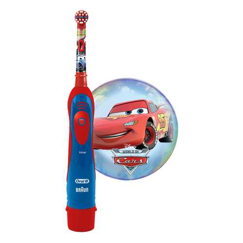 Электрическая зубная щетка Braun Oral-B Stages Power Cars Kids DB4.510K в Медиа Маркт