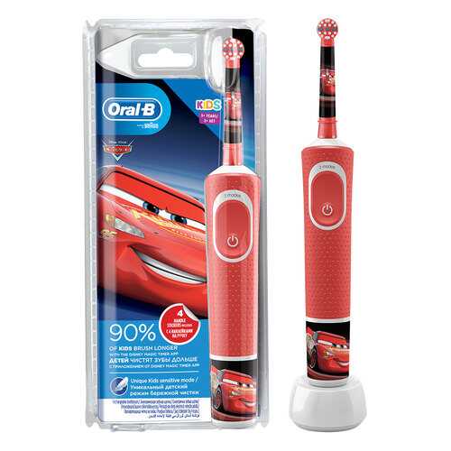 Электрическая зубная щетка Braun Oral-B Vitality Kids Тачки (D100.413.2K) в Медиа Маркт