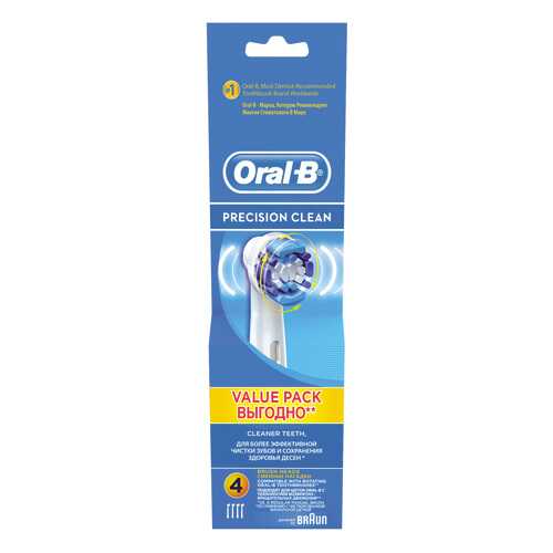 Насадка для зубной щетки Braun Oral-B EB-20 Precision Clean 4 шт в Медиа Маркт